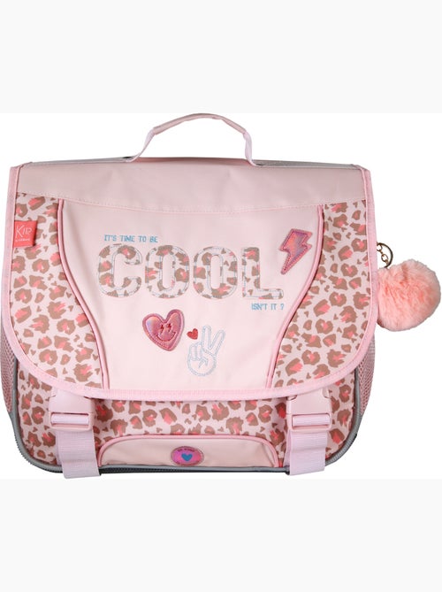 Cartella scuola 38 cm 2 scomparti KIP Graou rosa - Kiabi Cartella scuola 38 cm 2 scomparti KIP Graou rosa - Kiabi