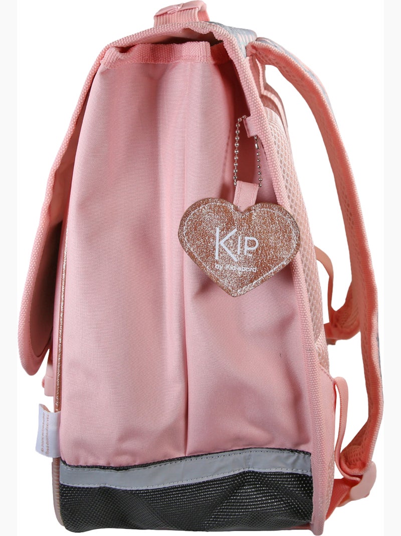 Cartella scuola 38 cm 2 scomparti KIP Lovely Swan rosa Rosa - Kiabi