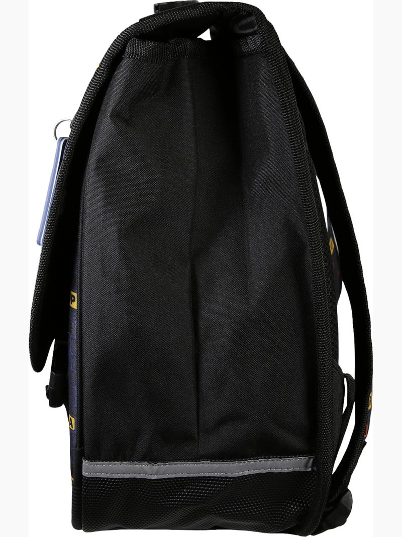 Cartella scuola 38 cm 2 scomparti KIP School Time blu nero Blu marino - Kiabi