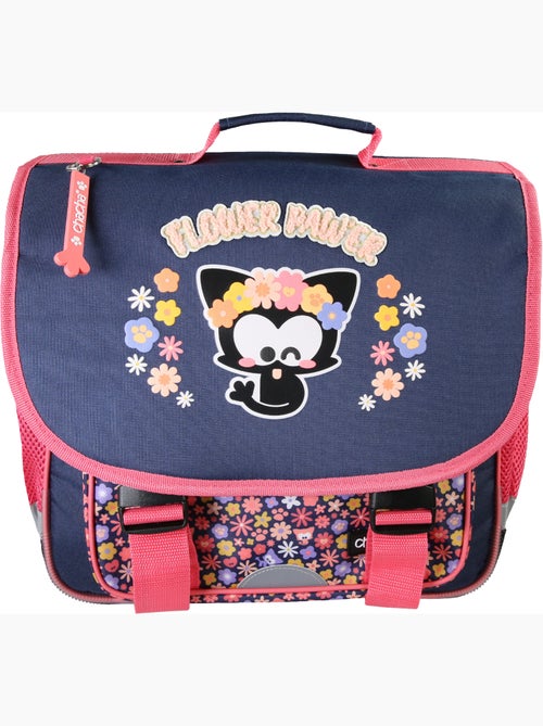 Cartella scuola bambina 36 cm 1 scomparto CHACHA blu rosa - Kiabi