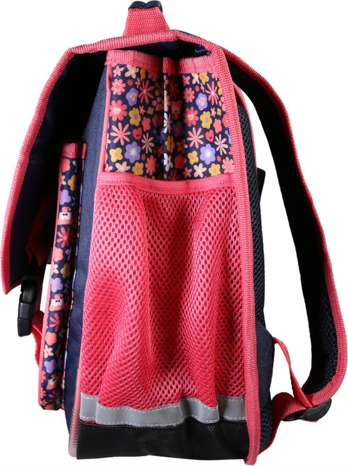 Cartella scuola bambina 36 cm 1 scomparto CHACHA blu rosa - Kiabi