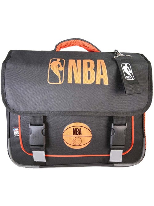 Cartella scuola bambino 38 cm 2 scomparti NBA nero arancione - Kiabi Cartella scuola bambino 38 cm 2 scomparti NBA nero arancione - Kiabi