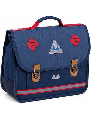 Cartella scuola CP 35 cm POIDS PLUME Confettis blu navy ultraleggera