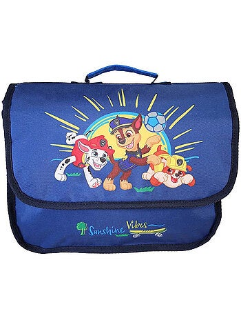 Cartella scuola materna Paw Patrol blu 1 scomparto