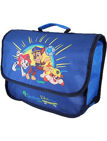 Cartella scuola materna Paw Patrol blu 1 scomparto