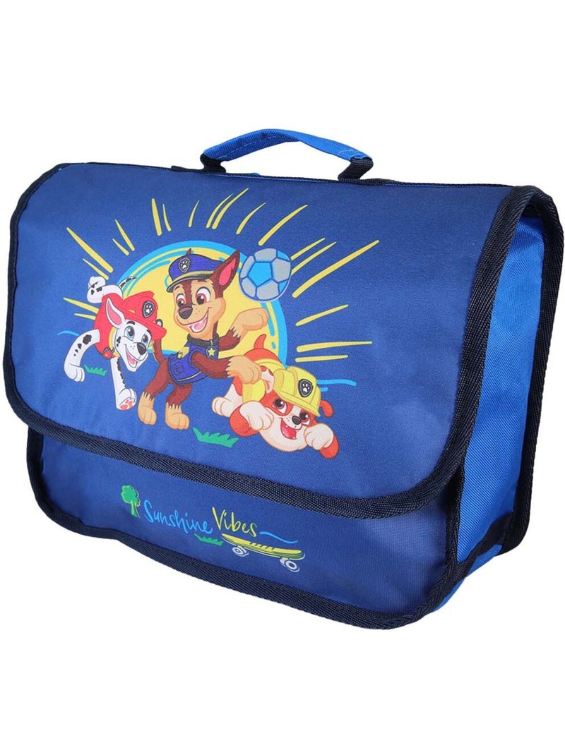 Cartella scuola materna Paw Patrol blu 1 scomparto Blu marino - Kiabi