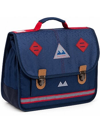Cartella scuola primaria 38 cm POIDS PLUME Confettis blu navy ultraleggera