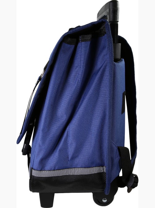 Cartella scuola primaria con ruote 38 cm 2 scomparti HARRY POTTER blu nero - Kiabi