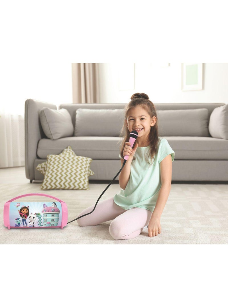 Casa delle bambole di Gabby Altoparlante luminoso Bluetooth® con microfono Rosa - Kiabi