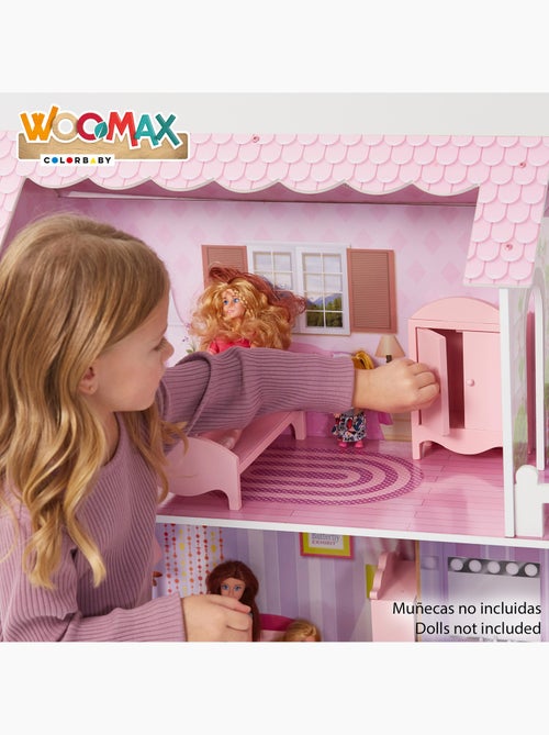 Casa delle bambole in legno womax woomax - Kiabi
