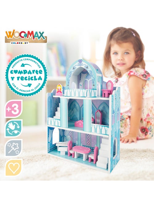Casa delle bambole in legno WOOMAX - Kiabi