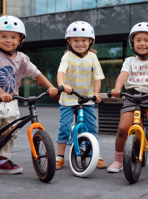 Casco da bici per bambini - LIONELO - 50-56 cm - Personalizzabile - Certificato Intertek - Kiabi