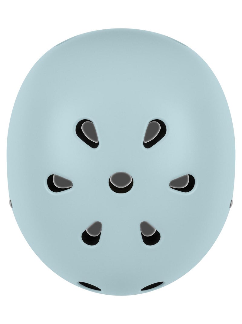 Casco da bici per bambini - LIONELO - 50-56 cm - Personalizzabile - Certificato Intertek Blu chiaro - Kiabi
