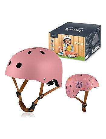 Casco da bici per bambini - LIONELO - 50-56 cm - Personalizzabile - Certificato Intertek