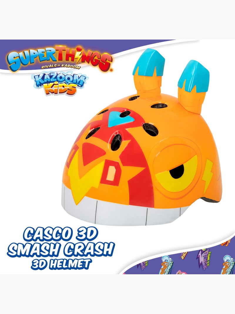 Casco monopattino 3d smash crash superthings N/D - Kiabi