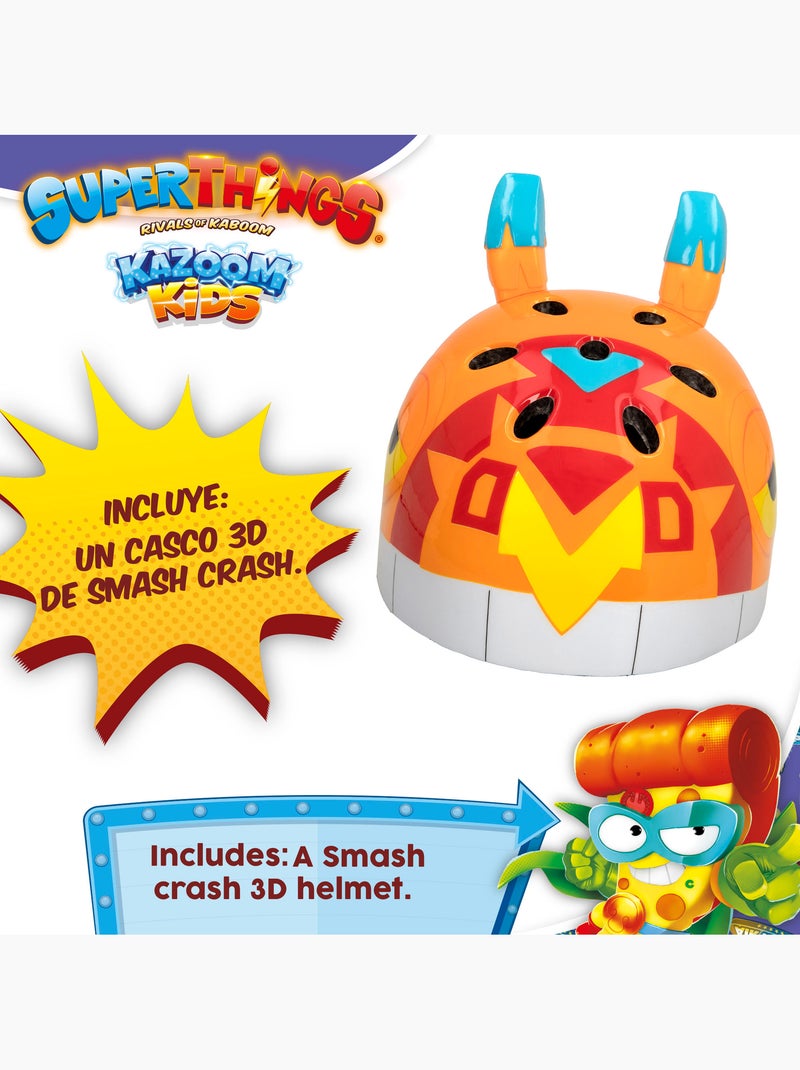 Casco monopattino 3d smash crash superthings N/D - Kiabi