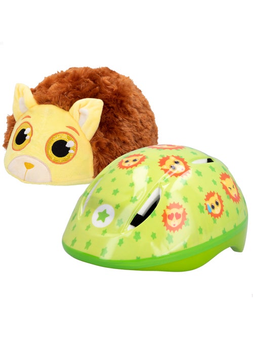 Casco per bambini k3yriders con rivestimento in peluche a forma di leone - Kiabi