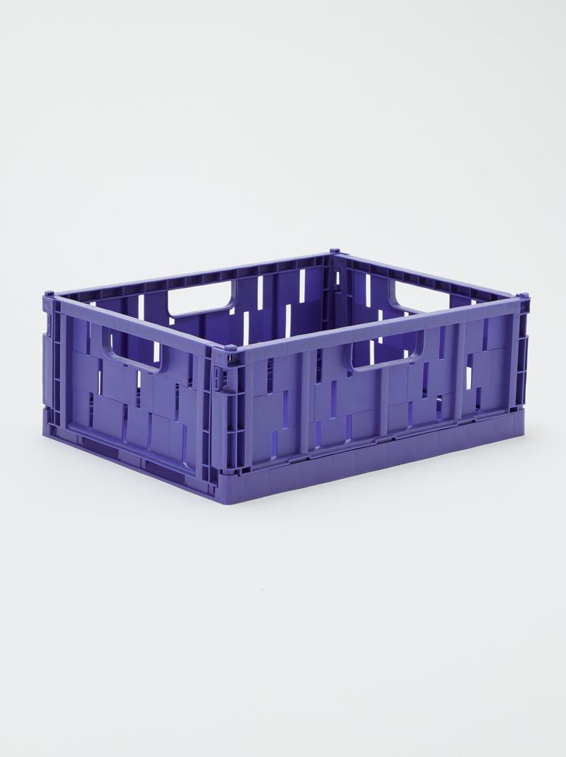 Casetta contenitore in plastica (34 x 25 cm) BLU - Kiabi