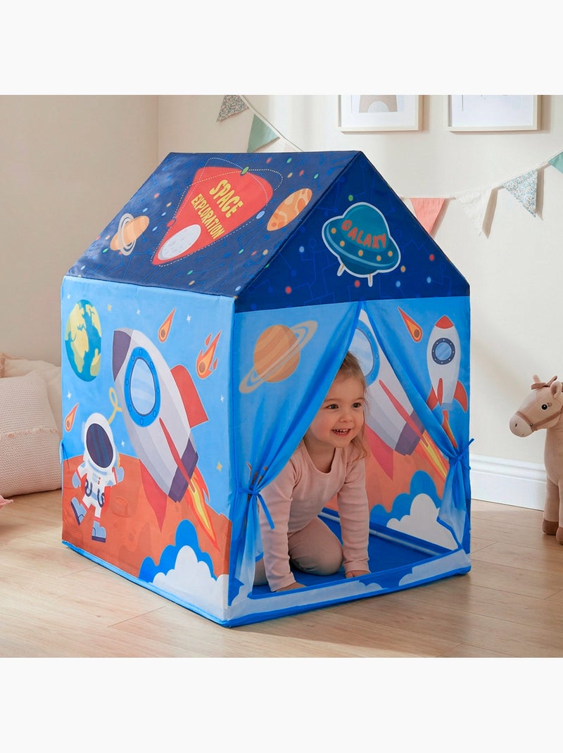 Casetta da gioco in tessuto per bambini fun area 95x70x104 cm per interni con porta N/D - Kiabi