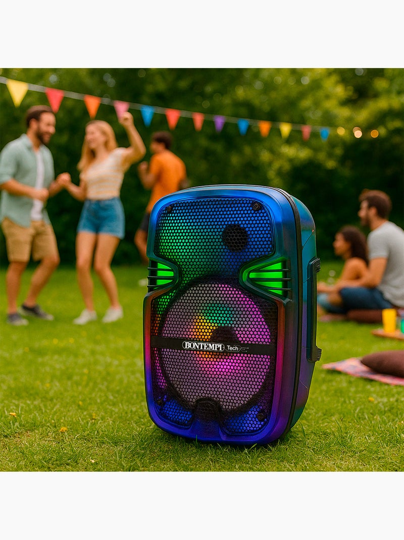 Cassa karaoke wireless 180w con 1 microfono bontempi N/D - Kiabi