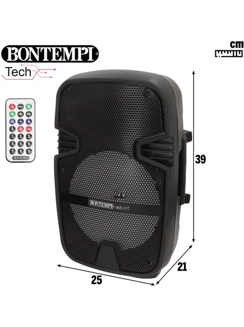 Cassa karaoke wireless 180w con 1 microfono bontempi - Kiabi