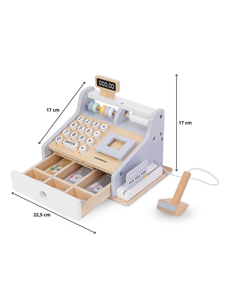 Cassa registratrice legno con scanner e accessori Mamabrum N/D - Kiabi