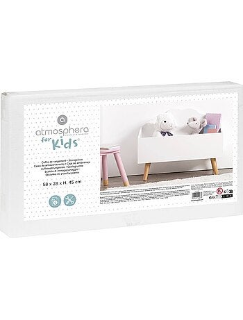 Cassapanca per bambini douceur nuvola bianca 58x28cm