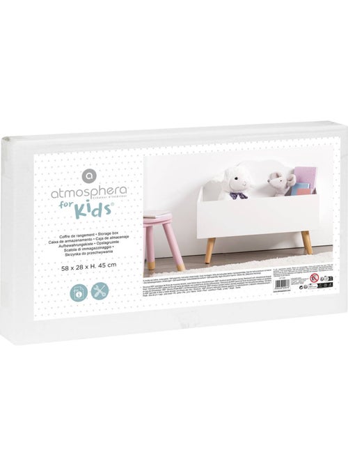 Cassapanca per bambini douceur nuvola bianca 58x28cm - Kiabi Cassapanca per bambini douceur nuvola bianca 58x28cm - Kiabi