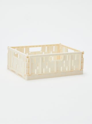 Cassetta portaoggetti in plastica (26 x 17 cm)