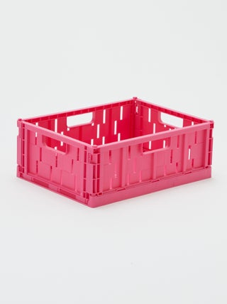 Cassetta portaoggetti in plastica (26 x 17 cm)
