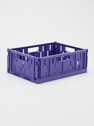 Cassetta portaoggetti in plastica (34 x 25 cm)