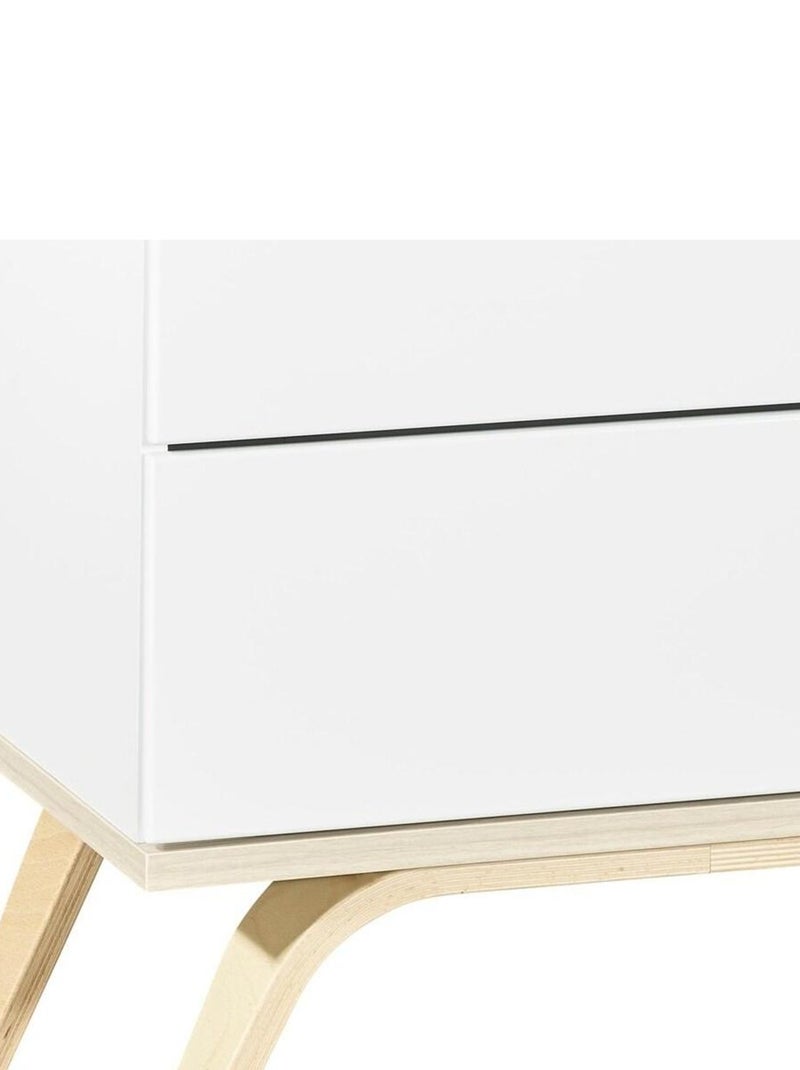 Cassettiera a 3 cassetti in legno - SAUTHON Bianco - Kiabi