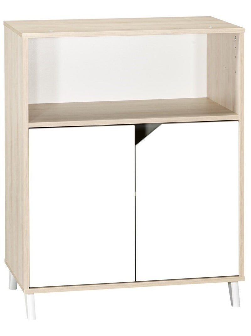 Cassettiera coprifasciatoio in - BABYPRICE Bianco Beige - Kiabi