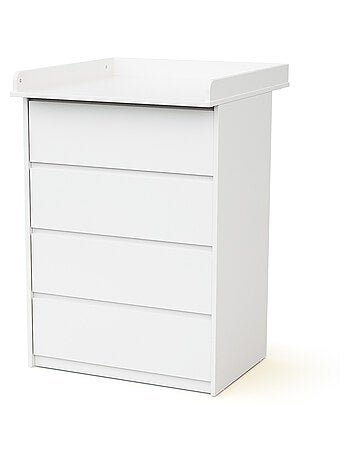 Cassettiera fasciatoio 4 cassetti 70 cm uno legno