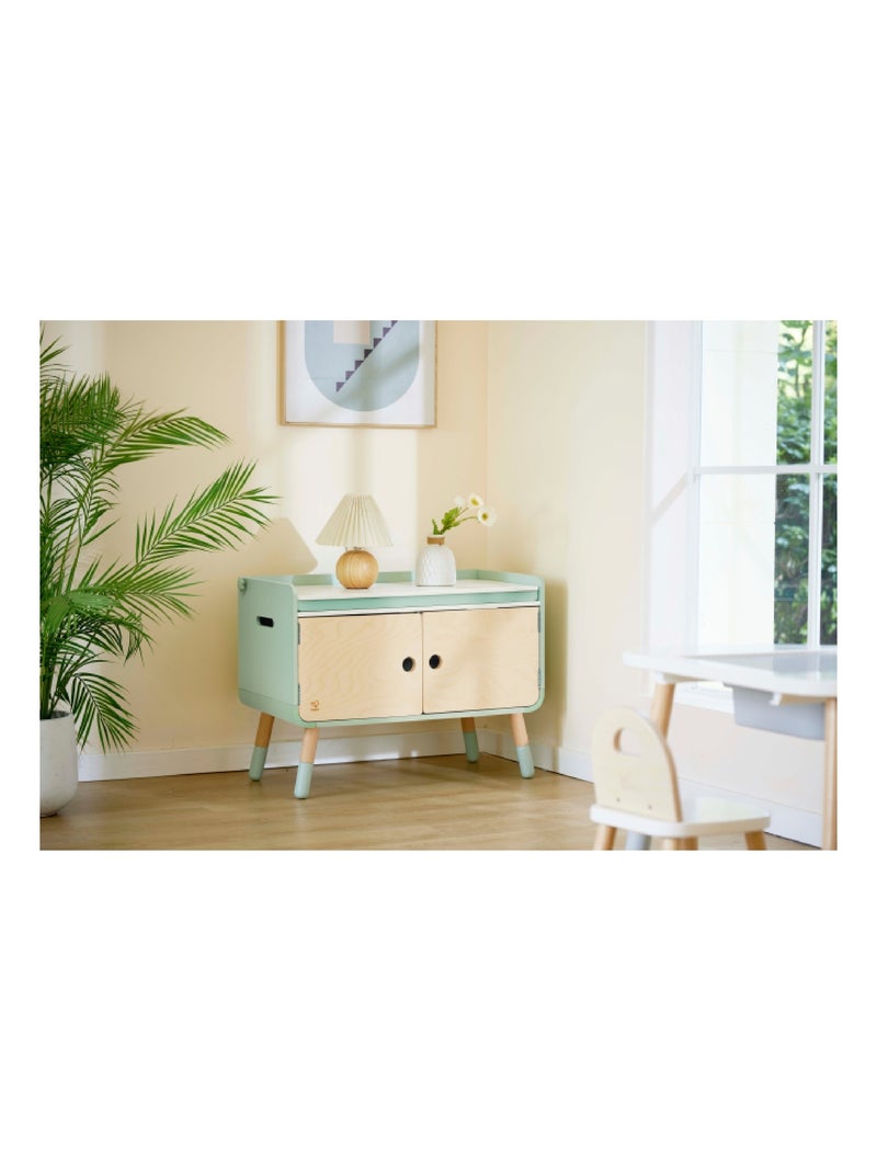 Cassettiera/Cucina per bambini 2 in 1 PLAY FURNITURE Blu beige - Kiabi