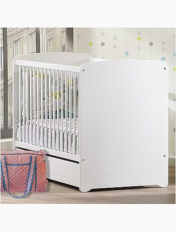 Cassetto in legno per lettino bianco - BABYPRICE