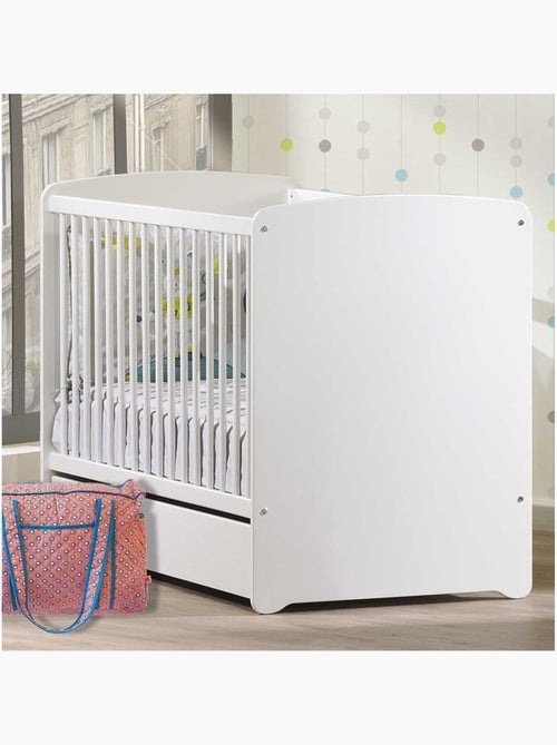 Cassetto in legno per lettino bianco - BABYPRICE - Kiabi