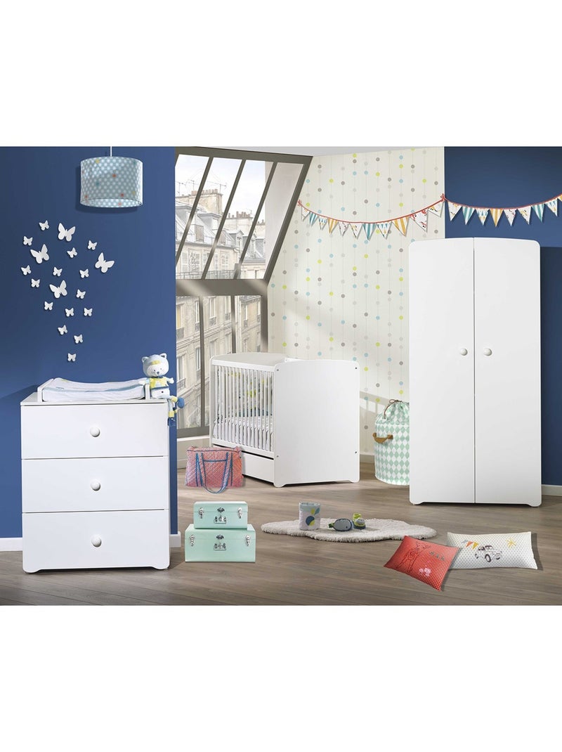 Cassetto in legno per lettino bianco - BABYPRICE Bianco - Kiabi