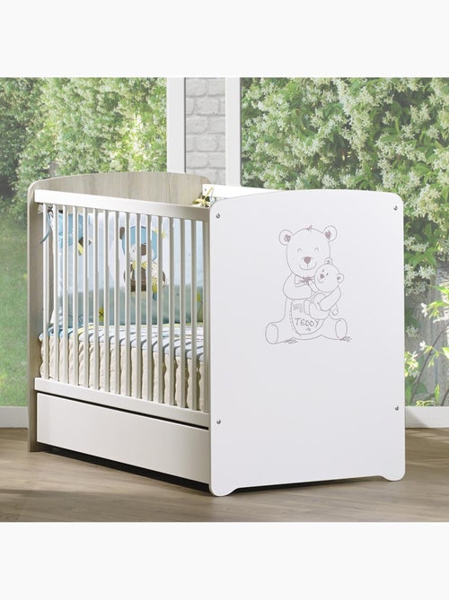 Cassetto in legno per lettino bianco - BABYPRICE - Kiabi