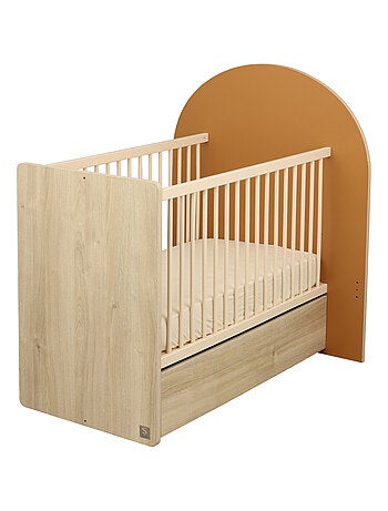 Cassetto per lettino trasformabile - decoro in legno rovere - SAUTHON