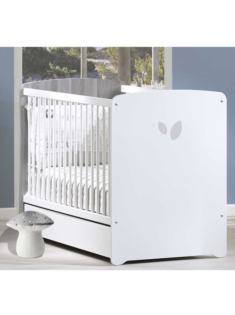 Cassetto per letto 120x60 in legno - BABYPRICE Bianco - Kiabi