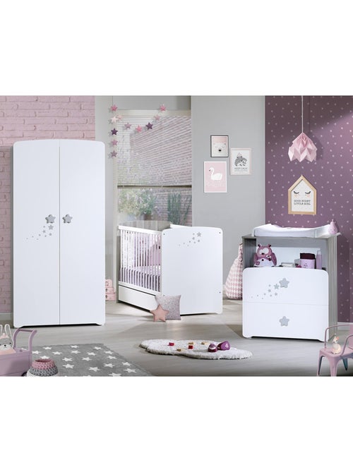 Cassetto per letto in legno bianco - BABYPRICE - Kiabi
