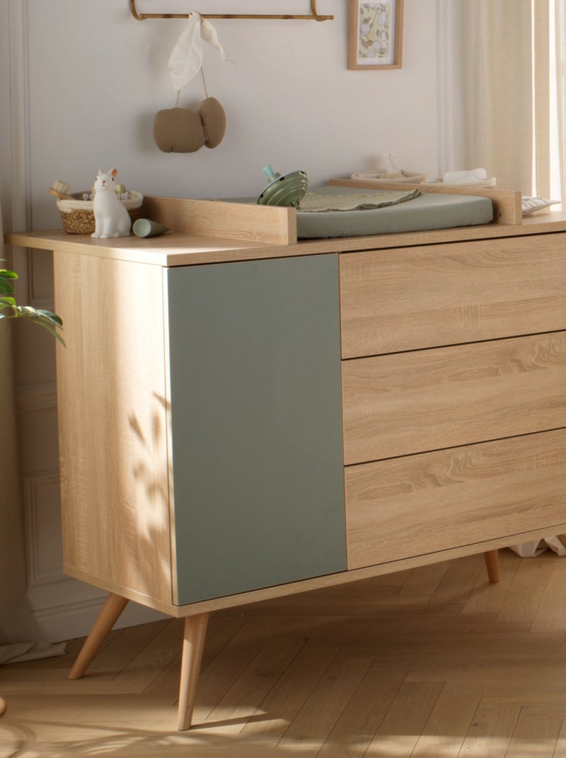Cassettone a 1 anta e 3 - SAUTHON Verde - Kiabi
