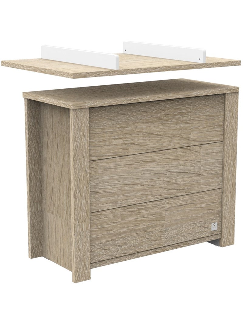 Cassettone a 3 - SAUTHON Marrone - Kiabi