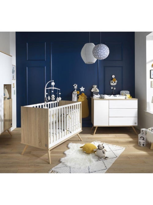 Cassettone in legno a 1 anta e 3 - SAUTHON - Kiabi