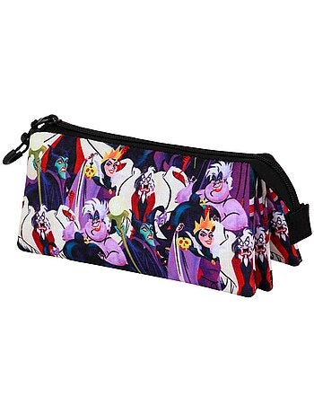 Cattivi disney evil astuccio triplo, multicolore