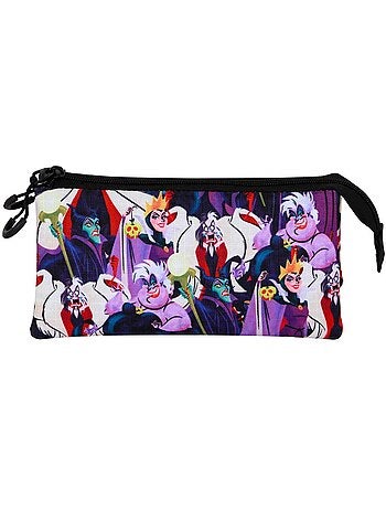 Cattivi disney evil astuccio triplo, multicolore