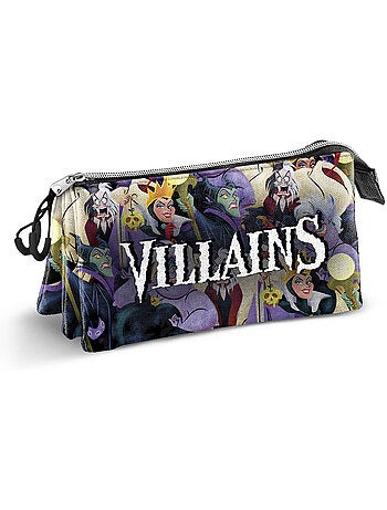 Cattivi disney evil astuccio triplo, multicolore