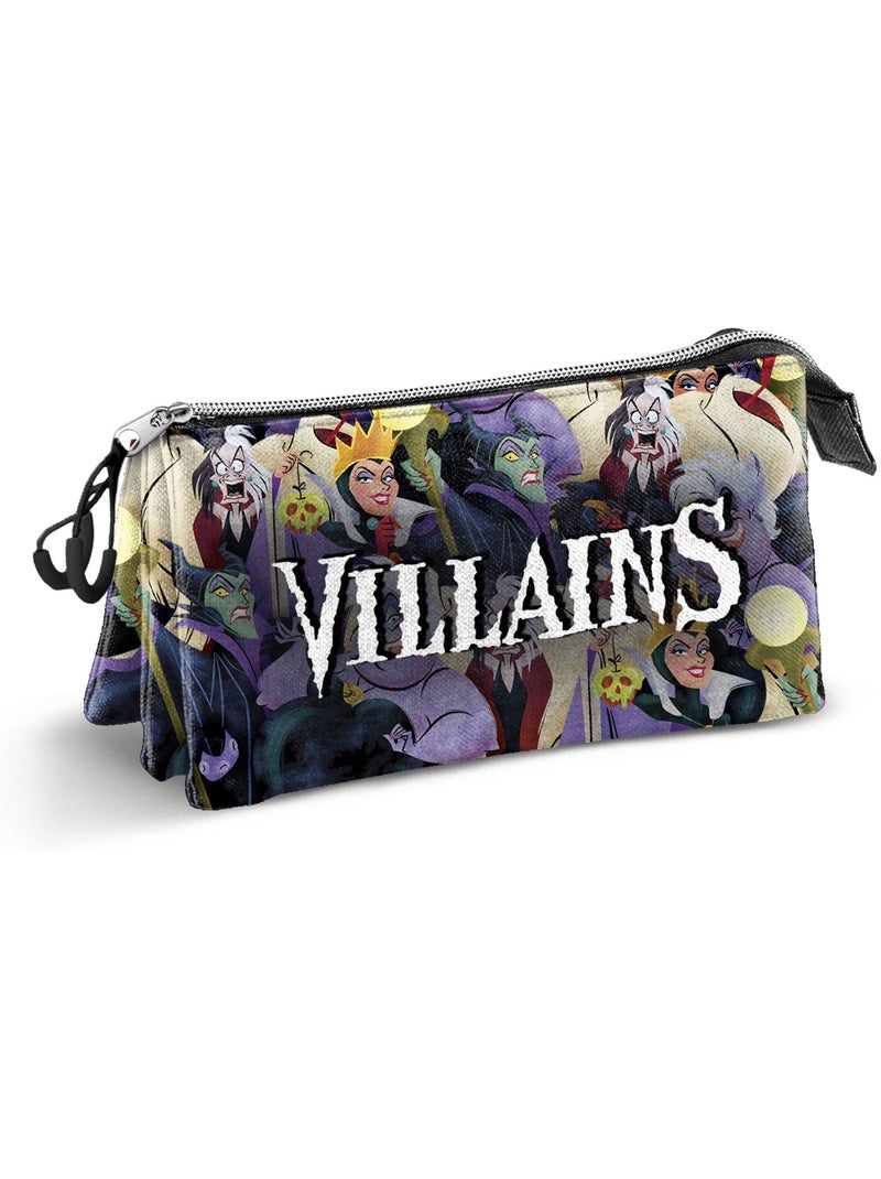 Cattivi Disney Evil Astuccio Triplo, Multicolore Multicolore - Kiabi