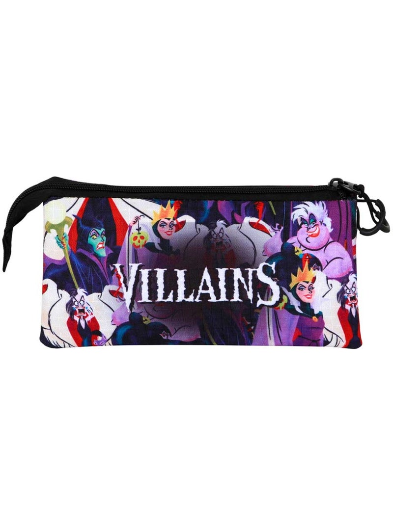 Cattivi Disney Evil Astuccio Triplo, Multicolore Multicolore - Kiabi